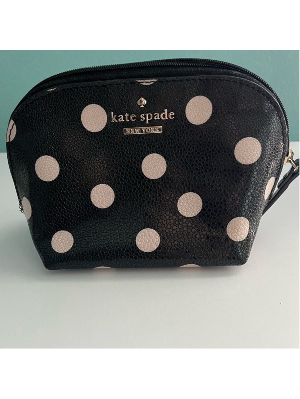 Kate Spade Spencer Cabana Dot Mini Dome Cosmetic